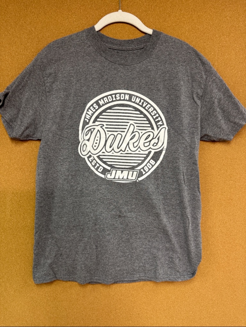 James Madison University Dukes Gray Graphic Tee